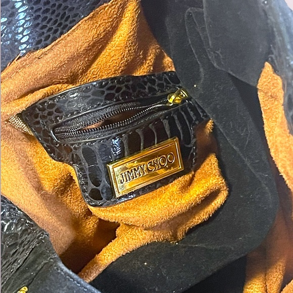 Vintage Jimmy Choo Suede Handbag - Picture 10 of 13